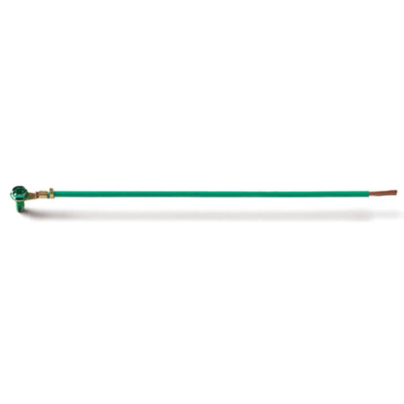 Engineered Products EPCO 20036 8" Stranded Insulated Pigtail w/ Ring Terminal & Captive GSH Ground Screw